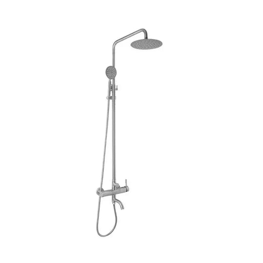 Colonne de douche, acier inoxydable SUS304, satiné, LY001 Robinets et colonnes de douche Titre par défaut Alessandro Design