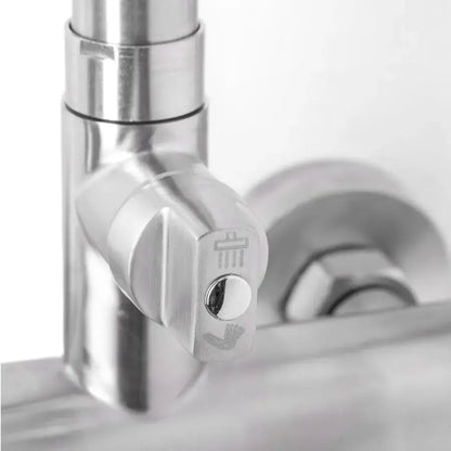 Colonne de douche, acier inoxydable SUS304, satiné, LY001