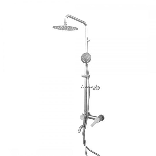 Colonne de douche, Acier inoxydable SUS304, Satiné, LY004 Default Title Alessandro Design