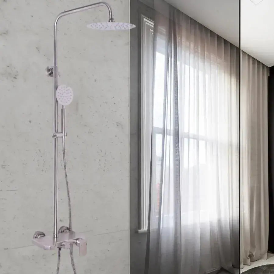 Colonne de douche, acier inoxydable SUS304, satiné, N/LY001