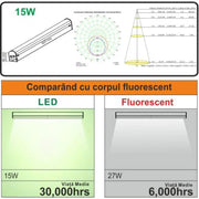 LED Salle de Bain Evia 15W 6400K 60cm IP44 Blanc