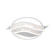 Lustre LED avec télécommande JARRIA 52W, Lumière Froid/Chaud/Neutre/RVB, Dimmable, Blanc