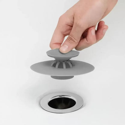 Bouchon pour évier, Gris, Caoutchouc, OD/AC1/GRAY