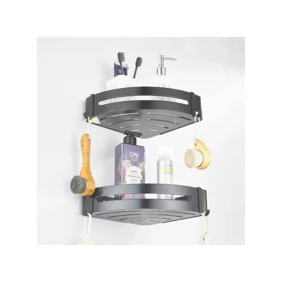 Etagère de salle de bain grise GJ616