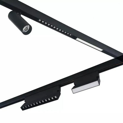 Grille LED magnétique, réglable, 6W, lumière neutre, encastrée, noire
