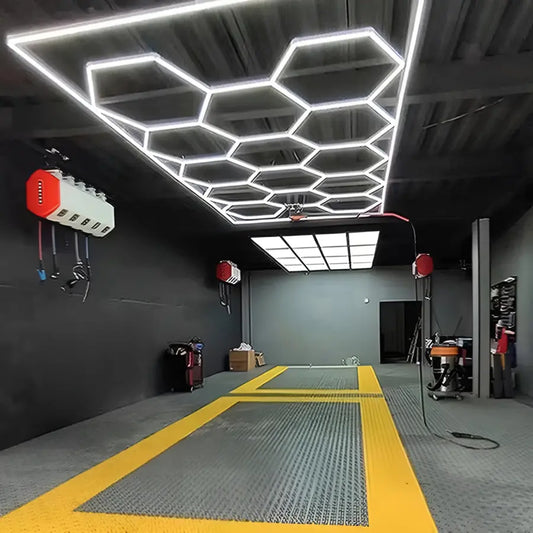 Melisia LED hexagones 4840mm X 2430mm