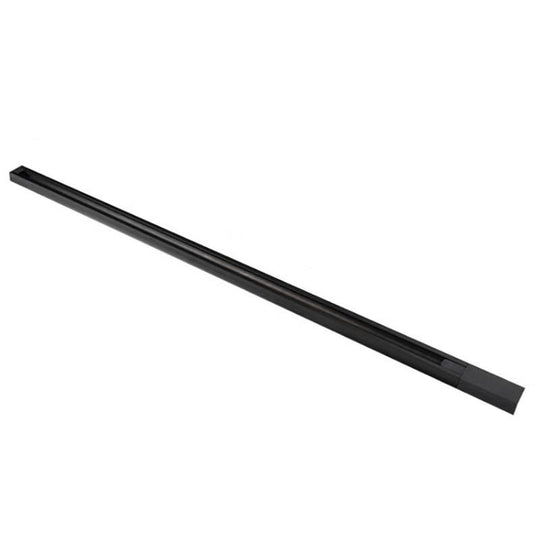 Rail magnétique pour projecteurs LED, 195x3,2 cm, appliqué, noir