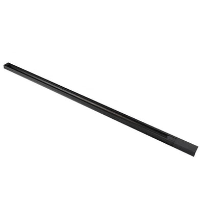 Rail magnétique pour projecteurs LED, 195x3,2 cm, appliqué, noir