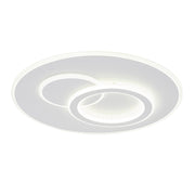 Lustre LED avec télécommande NOLUX 120W, Rond, Lumière Froide/Chaude/Neutre, Dimmable, Blanc