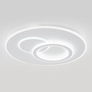 Lustre LED avec télécommande NOLUX 120W, Rond, Lumière Froide/Chaude/Neutre, Dimmable, Blanc