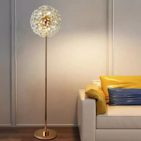 Lustre en cristal Kingston 8x G9 doré Veioze & Chandelier Default Title Alessandro Design
