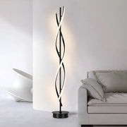 Lampe LED Upsilon, 27W, 3000K/4000K/6000K, Métal et Acrylique, Noir