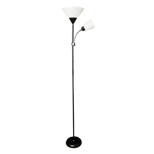 Lampe Rory 2x E27 Blanc Noir Veioze & Lampe Default Title Alessandro Design
