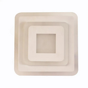 Lustre LED MORNIKA 14W, Diamètre 25cm, Carré, Lumière neutre, Blanc