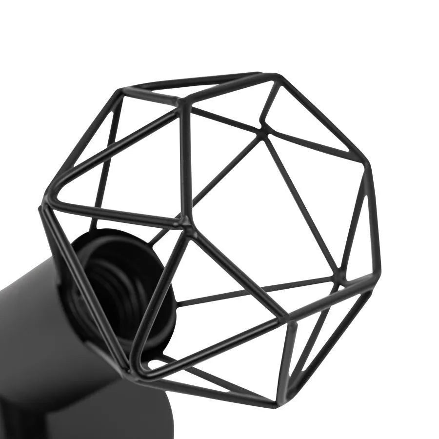 Lustre Abigela 2x E27 Noir