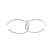 Lustre LED avec télécommande NOAH 64W, 2 éléments, Lumière Froide/Chaude/Neutre, Dimmable, Blanc