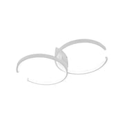 Lustre LED avec télécommande NOAH 64W, 2 éléments, Lumière Froide/Chaude/Neutre, Dimmable, Blanc