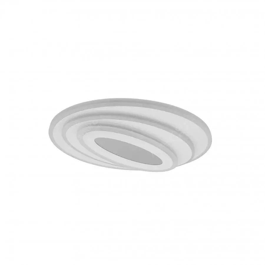 Lustre LED NEXA 3D 36W, Ovale, Lumière Froide/Chaude/Neutre, Blanc