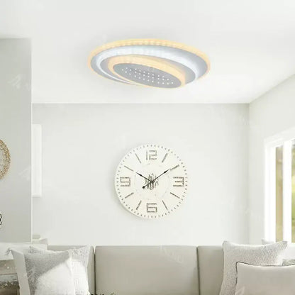 Lustre LED NEXA 3D 36W, Ovale, Lumière Froide/Chaude/Neutre, Blanc