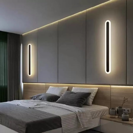 Applique LED Caspian 15W Noir Appliques d'intérieur Default Title Alessandro Design