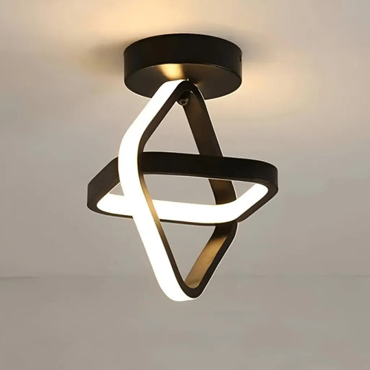 Lustre LED VERTEX CUBUS 13W, Lumière Froide/Chaude/Neutre, Noir Lustre LED Default Title Alessandro Design