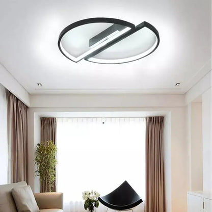 Lustre LED avec télécommande VECTOR ARCUS 52W, 2 Éléments, Lumière Froide/Chaude/Neutre, Dimmable, Noir