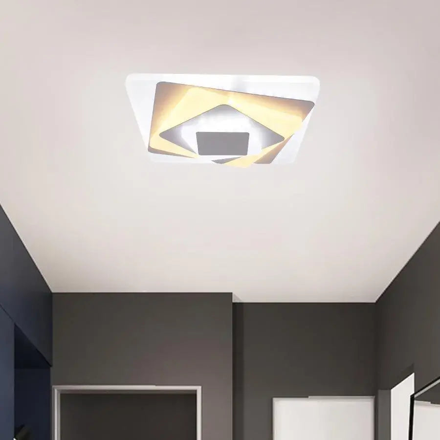 Lustre LED FLORENSIA, 34W, Lumière Froide/Chaude/Neutre, Blanc