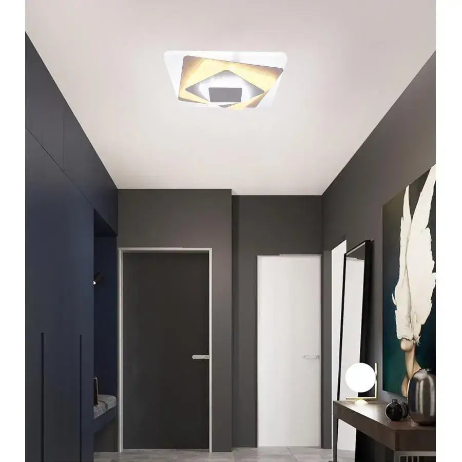 Lustre LED FLORENSIA, 34W, Lumière Froide/Chaude/Neutre, Blanc