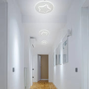 Lustre LED HEATH STEA, 35W, Diamètre 20cm, Lumière neutre, Blanc