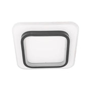 Lustre LED KHAI 20W, Lumière Froid/Chaud/Neutre, Noir Blanc
