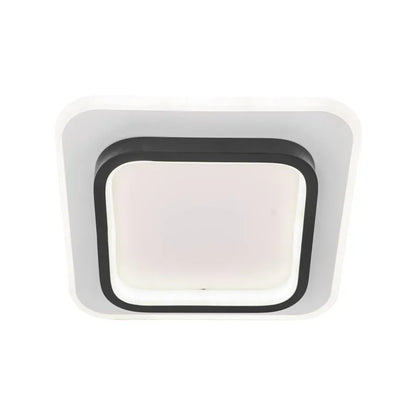 Lustre LED KHAI 20W, Lumière Froid/Chaud/Neutre, Noir Blanc
