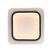 Lustre LED KHAI 20W, Lumière Froid/Chaud/Neutre, Noir Blanc