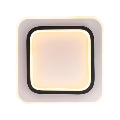 Lustre LED KHAI 20W, Lumière Froid/Chaud/Neutre, Noir Blanc