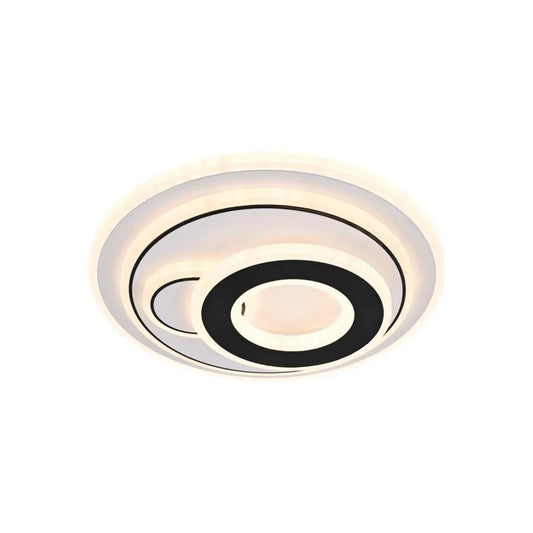 Lustre LED JUNIPER 34W, Lumière Froide/Chaude/Neutre, Blanc