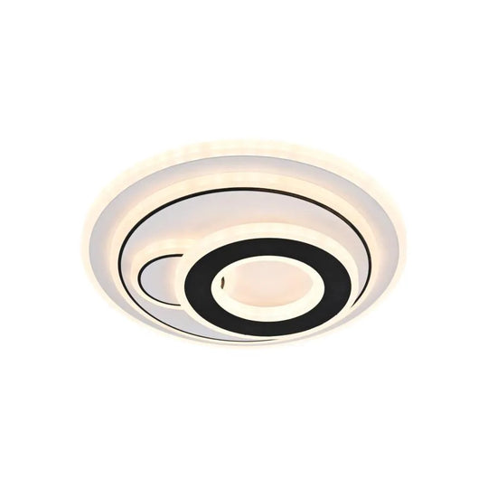 Lustre LED JUNIPER 34W, Lumière Froide/Chaude/Neutre, Blanc