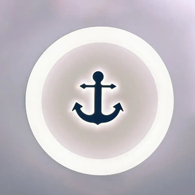 Lustre LED NAVY 68W, Diamètre 49cm, Lumière Froide/Chaude/Neutre, Blanc