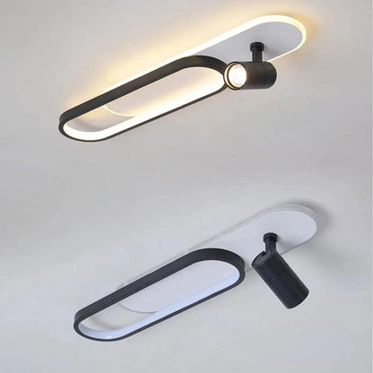 Lustre LED Ruby 40W Blanc Noir