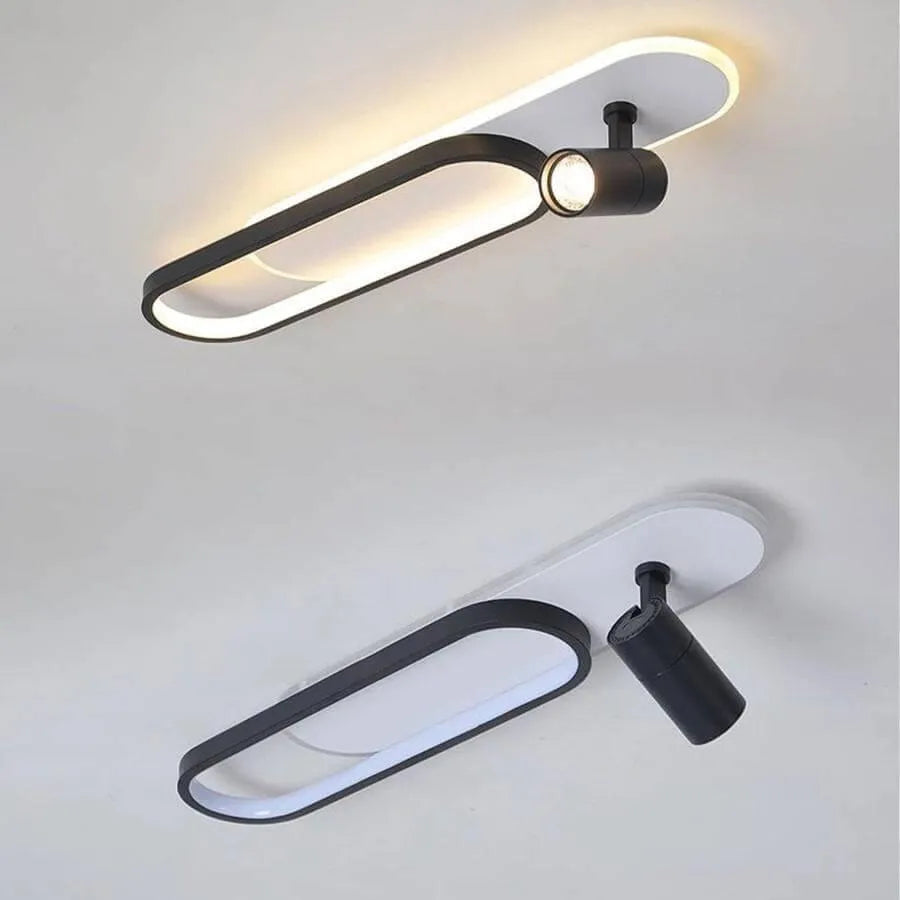Lustre LED Ruby 40W Blanc Noir