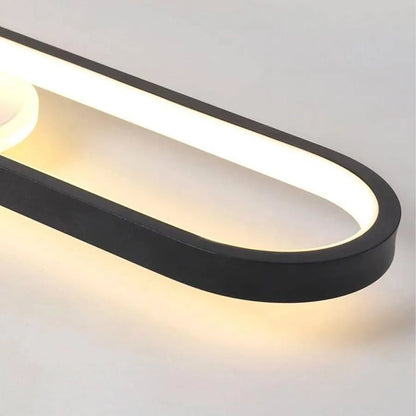 Lustre LED Ruby 40W Blanc Noir