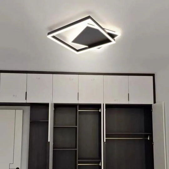 Lustre LED avec télécommande SCIOSO 104W, Lumière Froide/Chaude/Neutre, Dimmable, Noir Lustres LED avec télécommande Default Title Alessandro Design