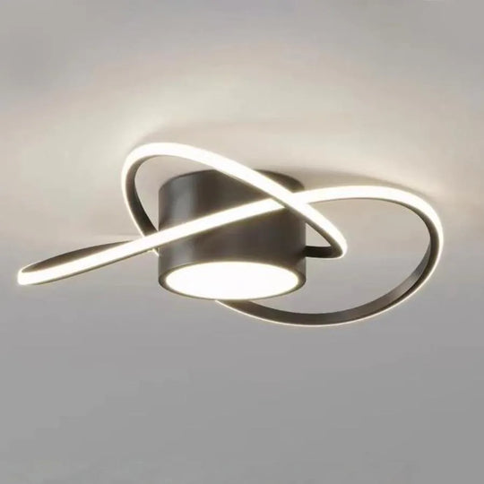 Lustre LED MIMA 30W, Lumière Froide/Chaude/Neutre, Noir Lustres LED Default Title Alessandro Design