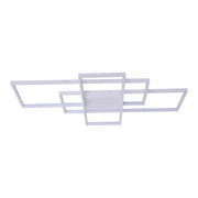 Lustre LED avec télécommande LANDEN 184W, 3 éléments, Lumière Froide/Chaude/Neutre, Dimmable, Blanc