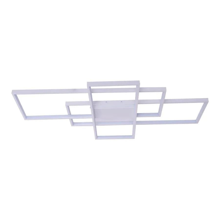 Lustre LED avec télécommande LANDEN 184W, 3 éléments, Lumière Froide/Chaude/Neutre, Dimmable, Blanc