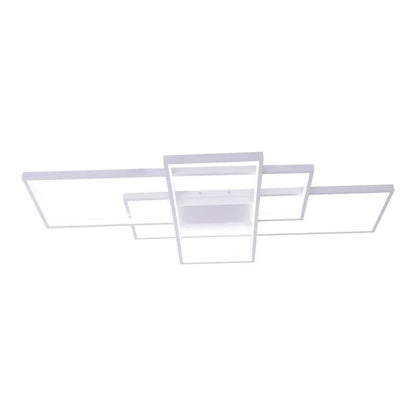 Lustre LED avec télécommande LANDEN 184W, 3 éléments, Lumière Froide/Chaude/Neutre, Dimmable, Blanc
