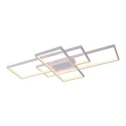 Lustre LED avec télécommande LANDEN 184W, 3 éléments, Lumière Froide/Chaude/Neutre, Dimmable, Blanc