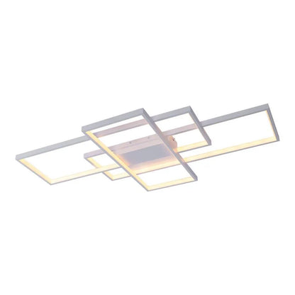Lustre LED avec télécommande LANDEN 184W, 3 éléments, Lumière Froide/Chaude/Neutre, Dimmable, Blanc