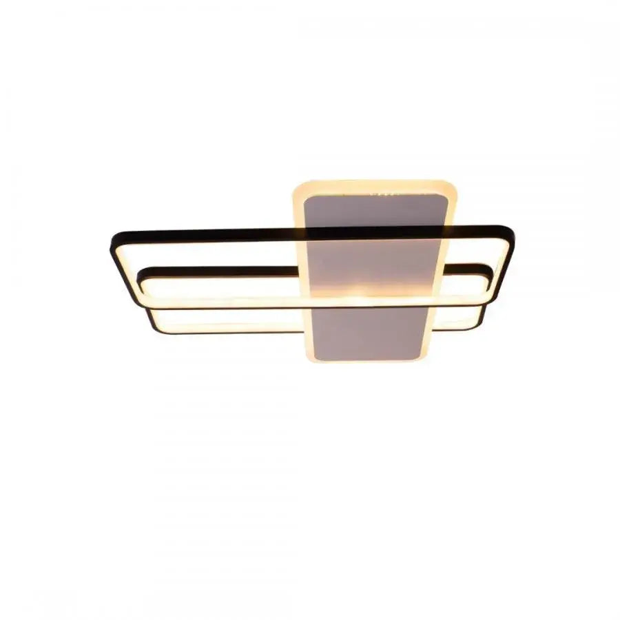 Lustre LED avec télécommande ARIANNA 75W, 3 éléments, Lumière Froid/Chaud/Neutre, Dimmable, Noir