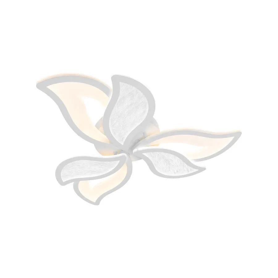 Lustre LED avec télécommande KYLEN 144W, 6 éléments, Lumière Froide/Chaude/Neutre, Dimmable, Blanc