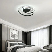 Lustre LED avec télécommande VECTOR ARCADIA 56W, Lumière Froide/Chaude/Neutre, Dimmable, Noir