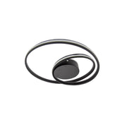 Lustre LED avec télécommande VECTOR ARCADIA 56W, Lumière Froide/Chaude/Neutre, Dimmable, Noir